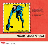 Alternative view 2 of 2026 Marvel Value Stamps Day-to-Day Calendar