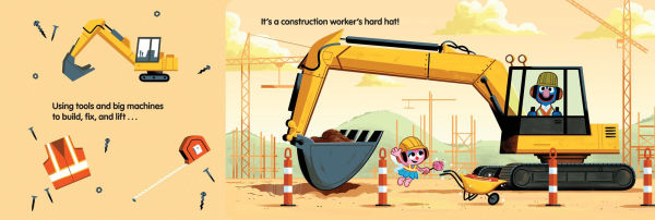 Sesame Street: What Hat Is That? (An Abrams On the Job Book): A Board Book