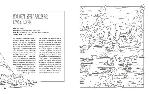 Spooky Lakes Coloring Book