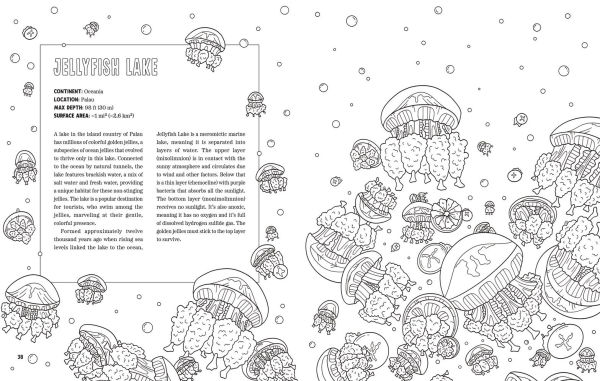 Spooky Lakes Coloring Book