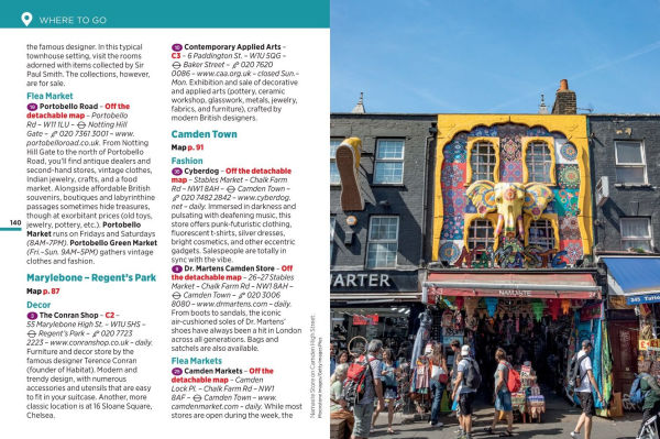 Michelin Travel Guides Short Stays: London: Fully Updated and Includes Detachable Map