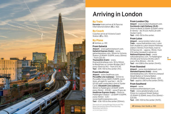 Michelin Travel Guides Short Stays: London: Fully Updated and Includes Detachable Map