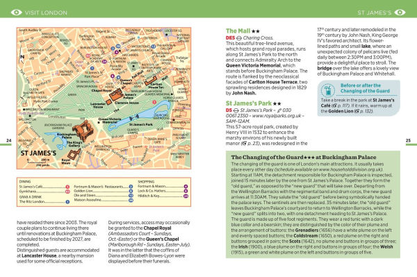 Michelin Travel Guides Short Stays: London: Fully Updated and Includes Detachable Map