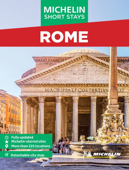 Michelin Travel Guides Short Stays: Rome: Fully Updated and Includes Detachable Map