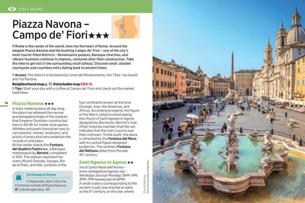 Michelin Travel Guides Short Stays: Rome: Fully Updated and Includes Detachable Map