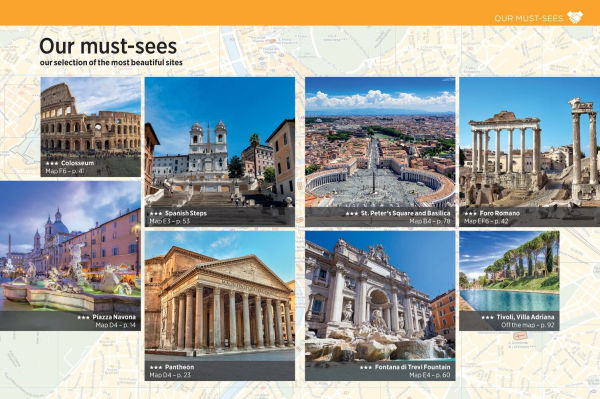 Michelin Travel Guides Short Stays: Rome: Fully Updated and Includes Detachable Map