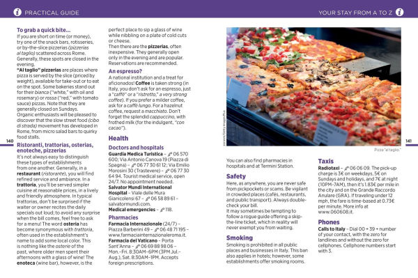 Michelin Travel Guides Short Stays: Rome: Fully Updated and Includes Detachable Map