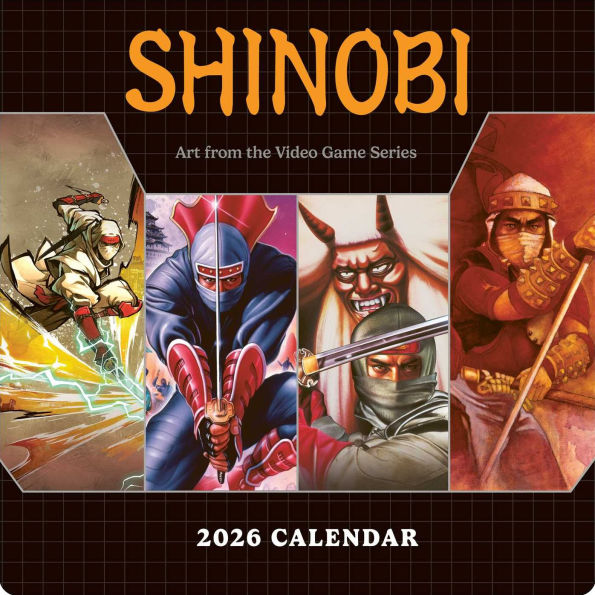 Shinobi 2026 Wall Calendar