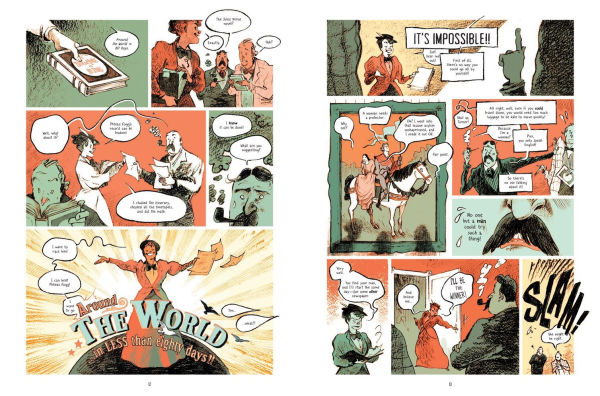 Globetrotters: Nellie Bly and Elizabeth Bisland's World Tour: A Graphic Novel