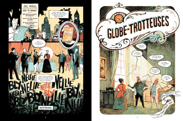 Globetrotters: Nellie Bly and Elizabeth Bisland's World Tour: A Graphic Novel