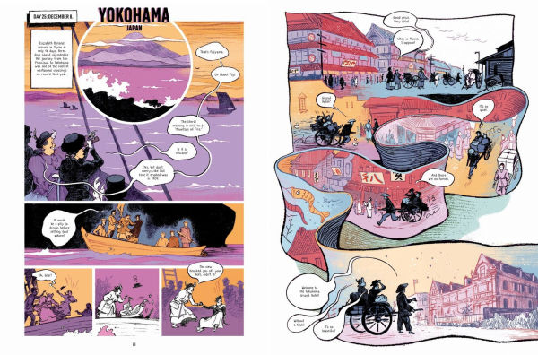 Globetrotters: Nellie Bly and Elizabeth Bisland's World Tour: A Graphic Novel