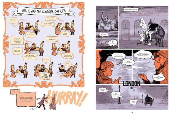 Globetrotters: Nellie Bly and Elizabeth Bisland's World Tour: A Graphic Novel