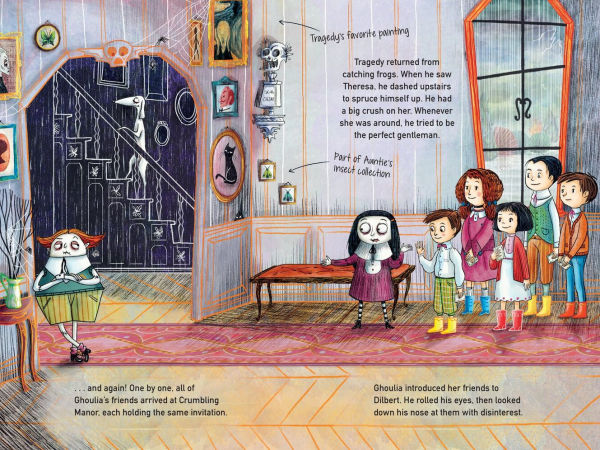 Ghoulia and the Mysterious Visitor (Book #2)