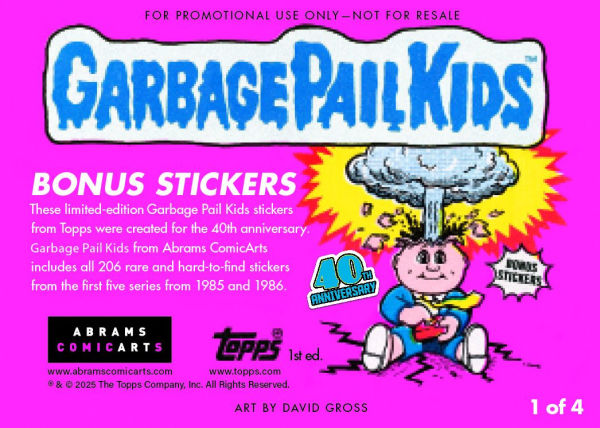 Garbage Pail Kids: 40th Anniversary Edition