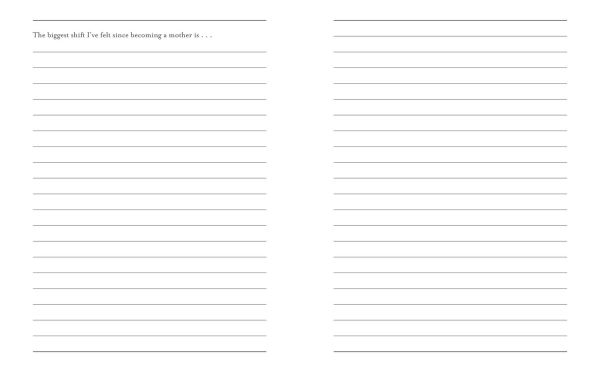 The First Forty Days Journal: Self-Care for the New Mother