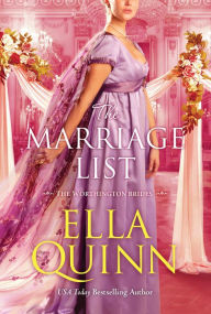 Free english ebooks download The Marriage List by Ella Quinn, Ella Quinn 9781420154474