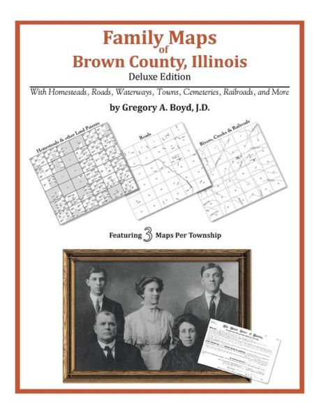 Family Maps of Brown County, Illinois