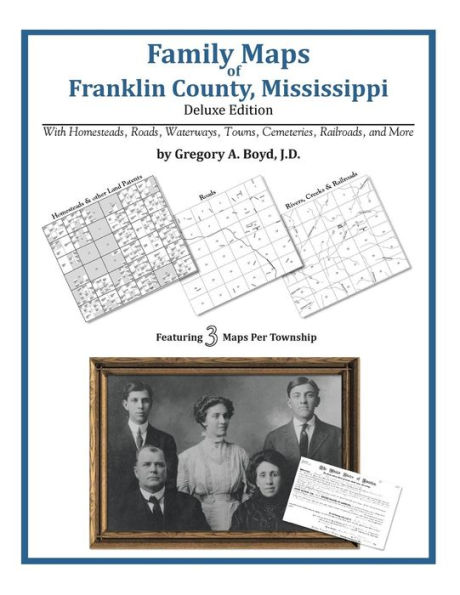 Family Maps of Franklin County, Mississippi