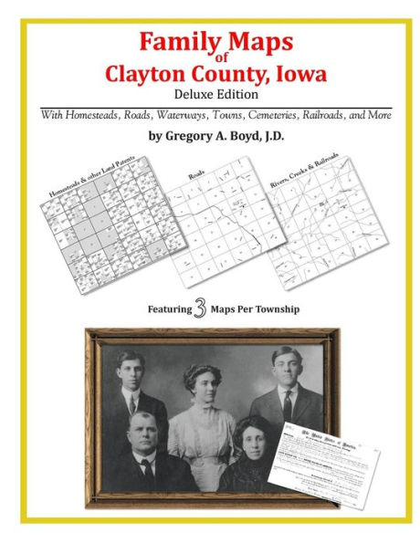 Family Maps of Clayton County, Iowa