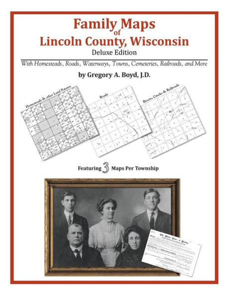 Family Maps of Lincoln County, Wisconsin