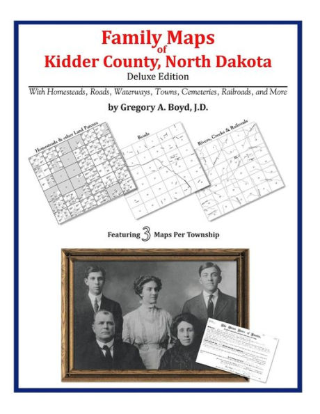 Family Maps of Kidder County, North Dakota