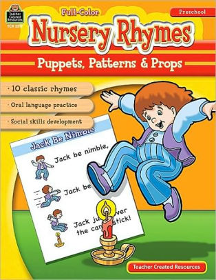 Nursery Rhymes Puppets Patterns Props By Holly Burns Paperback Nursery Rhymes Puppets Patterns Props