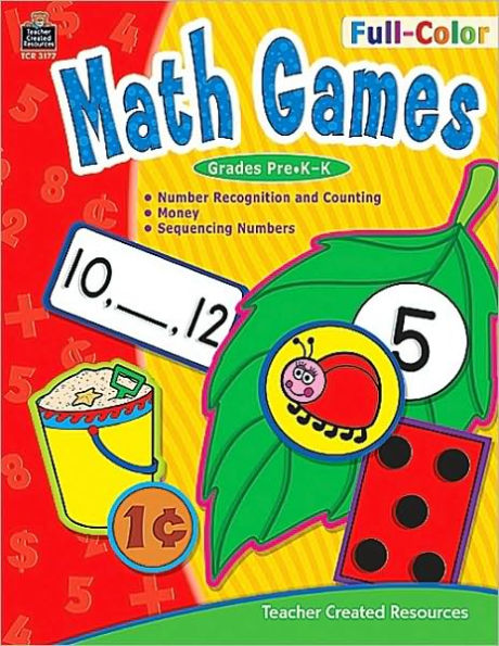Full-Color Math Games K-1
