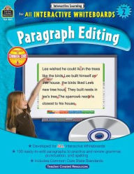 Title: Interactive Learning: Paragraph Editing (w/CD): Grd 2, Author: Teacher Created Resources