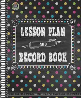 Chalkboard Brights Lesson Plan and Record Book