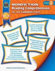 Title: Nonfiction Reading Comprehension for the Common Core (Gr. 2), Author: Heather Wolpert-Gawron