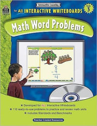 Title: Interactive Learning: Math Word Problems Grade 3, Author: Teacher Created Resources