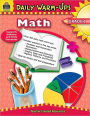 Daily Warm-Ups Math: Grade 1
