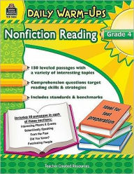 Title: Daily Warm-Ups: Nonfiction Reading, Grade 4, Author: Deb Housel