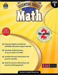 Title: Essential Skills: Math (Grade 1), Author: Teacher Created Resources