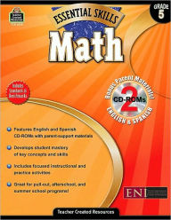 Title: Essential Skills: Math (Grade 5), Author: Teacher Created Resources