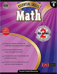 Title: Essential Skills: Math (Grade 6), Author: Teacher Created Resources