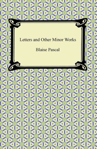 Letters and Other Minor Works