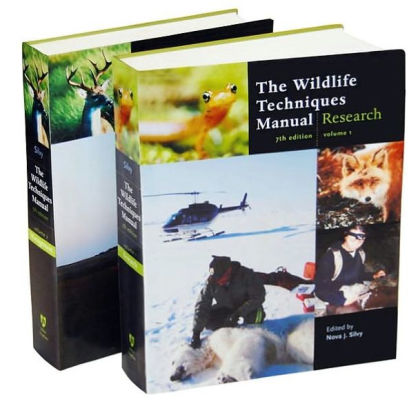 The Wildlife Techniques Manual: Volume 1: Research. Volume 2: Management: 2-vol. set