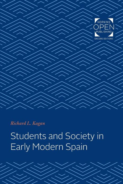 Students and Society Early Modern Spain