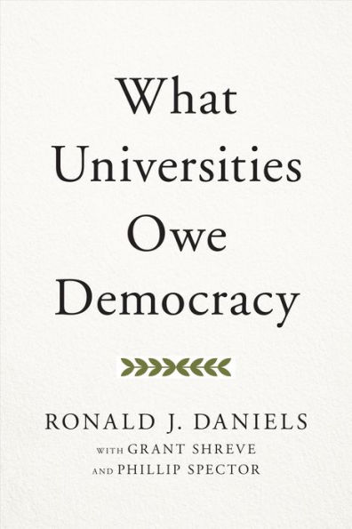 What Universities Owe Democracy