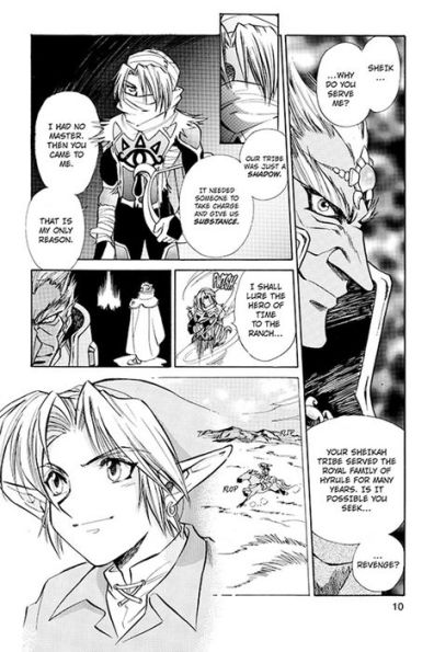 The Legend of Zelda Manga Part 2: Ocarina of Time's Ending - Zelda