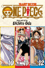 One Piece 3-in-1 Omnibus Manga Set Volumes. 1-45 - 15 Books