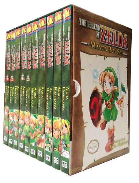 The Legend Of Zelda Ocarina Of Time Books 1 & 2 Viz kids Manga