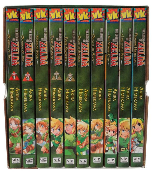 The Legend of Zelda Legendary Edition Vol 1-5 Collection 5 Books Set :  Akira Himekawa: : Libros