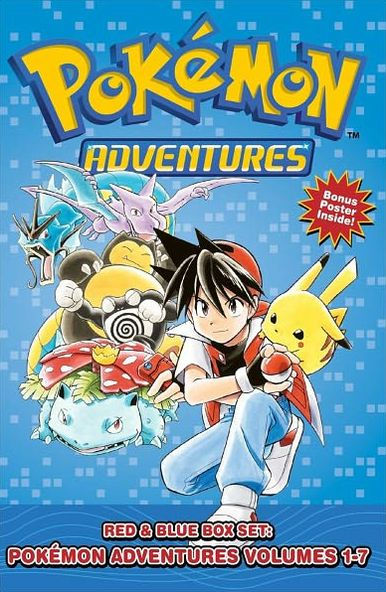 Pokémon Adventures Red & Blue Box Set (Set Includes Vols. 1-7)