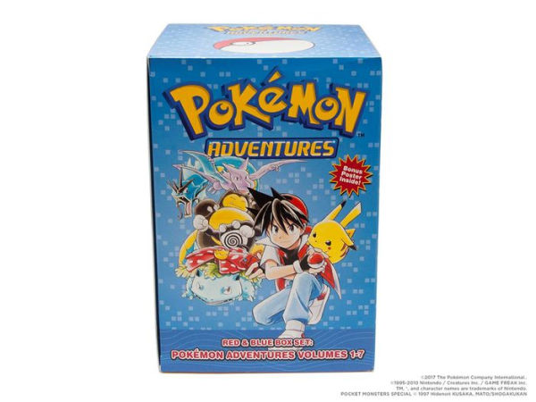 Pokémon Adventures Red & Blue Box Set (Set Includes Vols. 1-7)