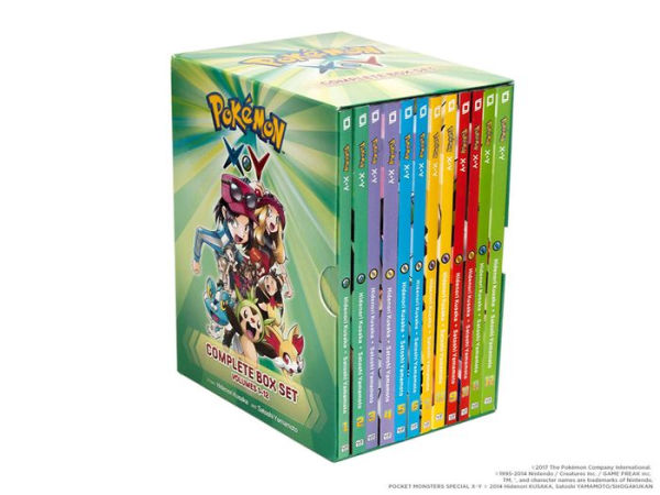 Pokémon X.Y Complete Box Set: Includes vols. 1-12