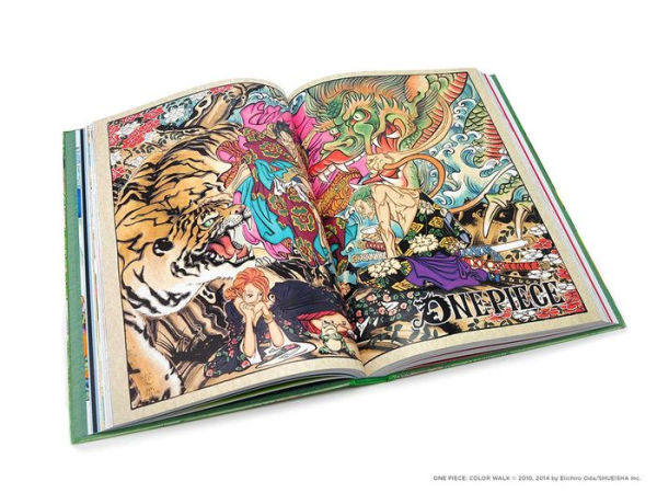 ONE PIECE COLOR WALK Vol.10 DRAGON EIICHIRO ODA Art Book / Illustrations  Japan