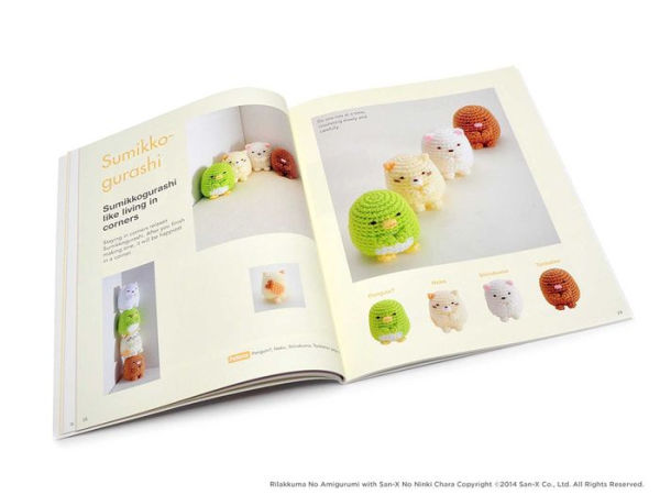 Amigurumi: San-X Crochet Patterns, Book by Eriko Teranishi, San-X, Official Publisher Page