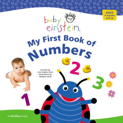 Baby Einstein My First Book Of Numbers By Disney Book Group